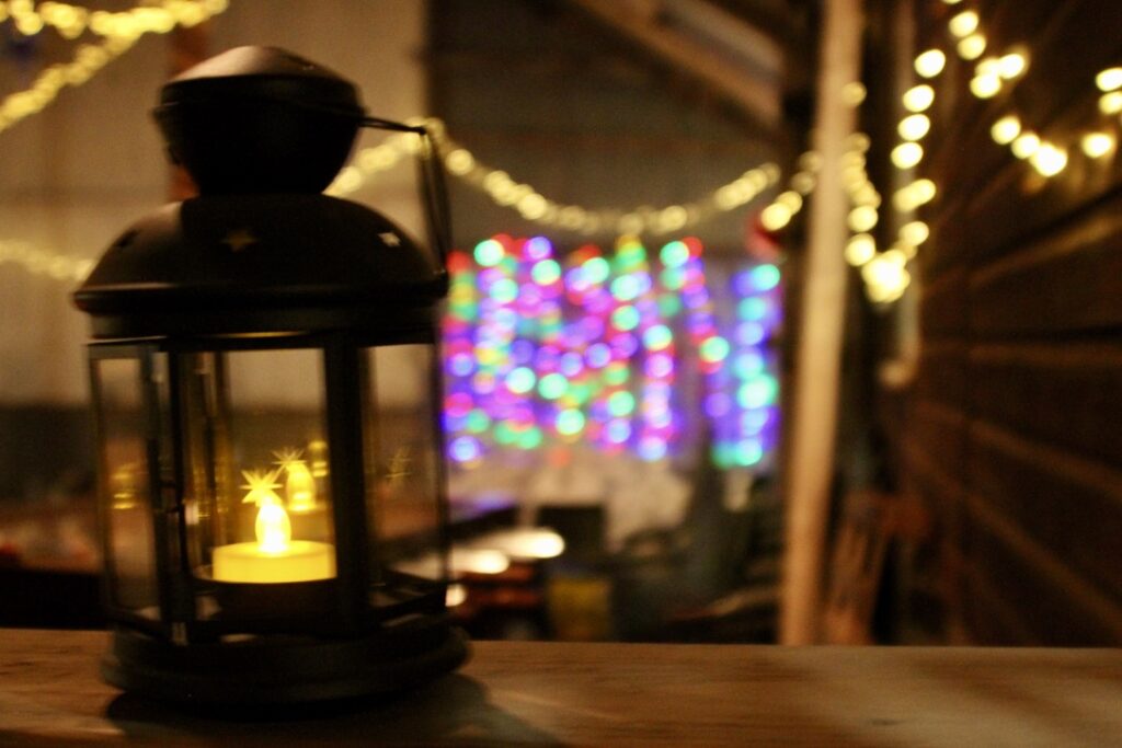 New Year glamping